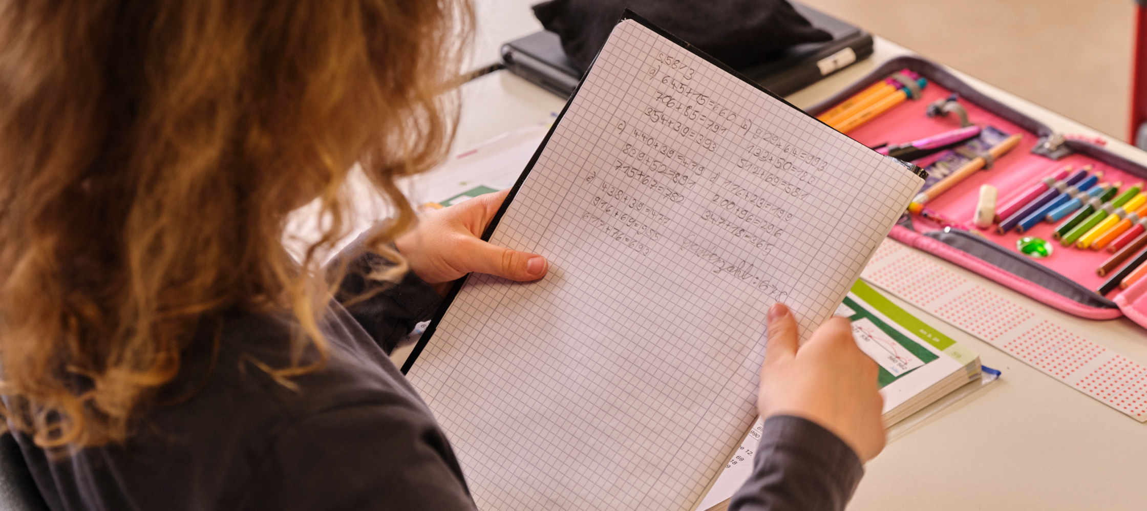 Grundschule Germannsdorf, Matheunterricht