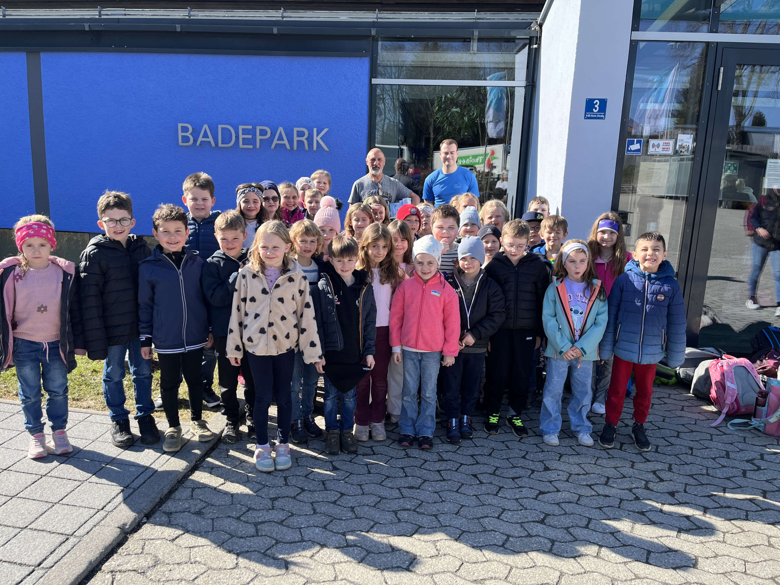 Schwimmwoche für die Klassen 1 und 2 in Waldkirchen